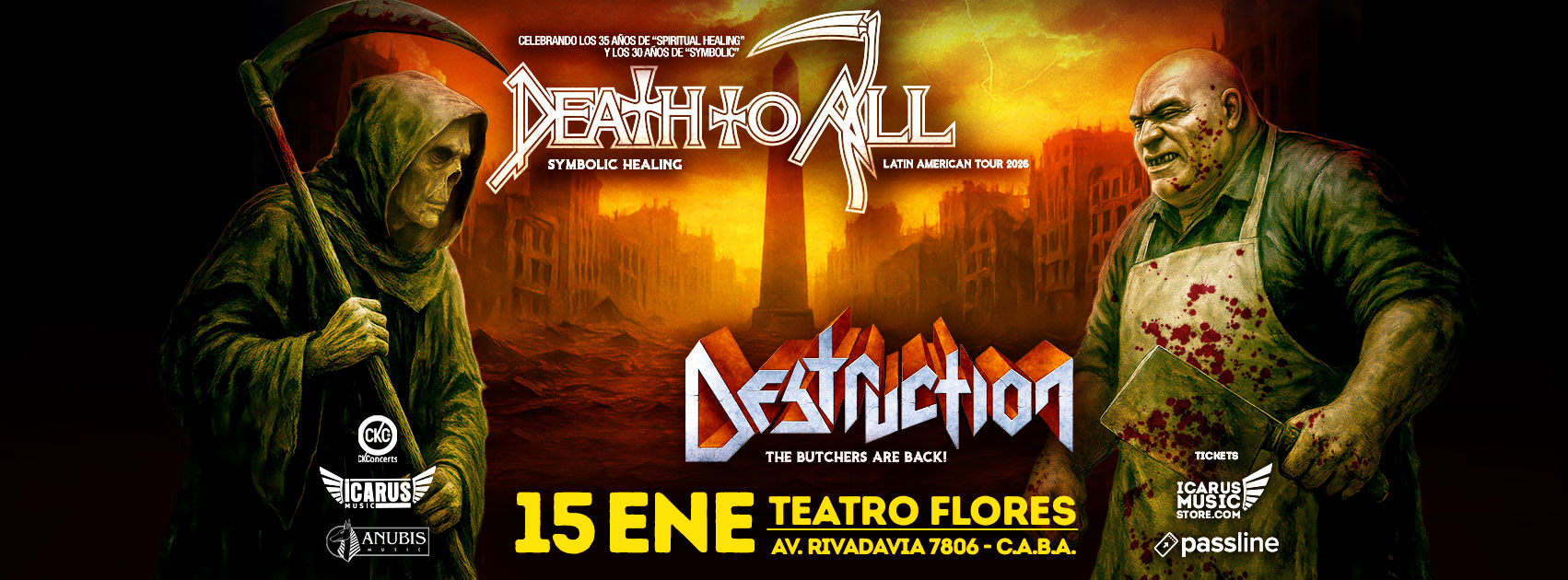 DEATH TO ALL + DESTRUCTION