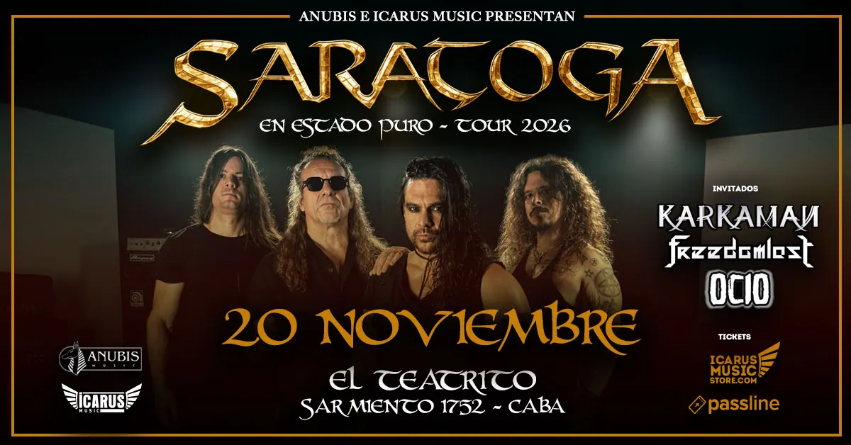 Afiche de SARATOGA